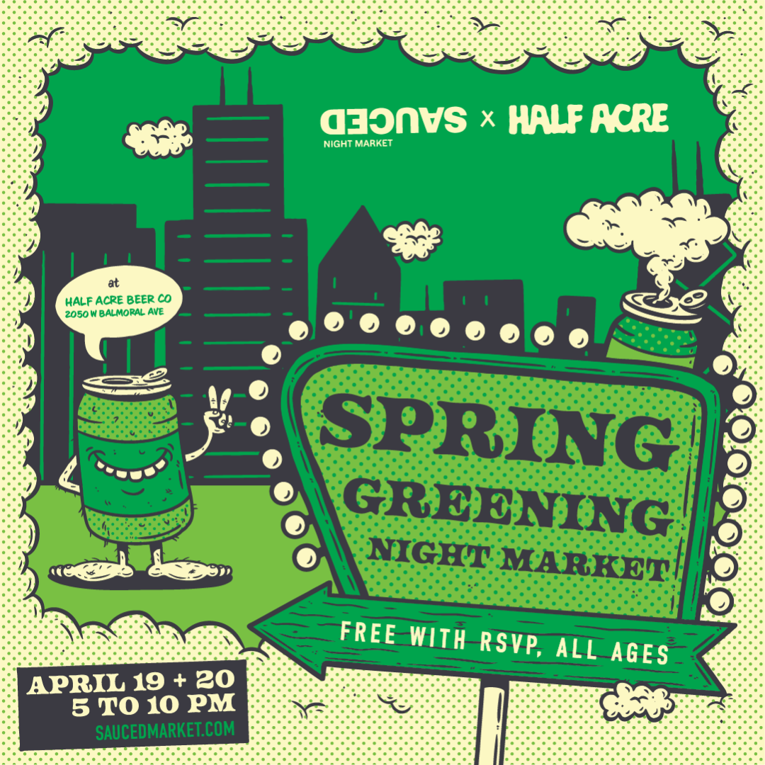 Sauced Spring Greening Night Market a. favorite design