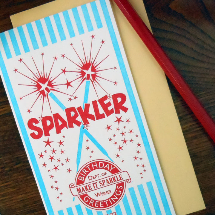 birthday sparkler box 