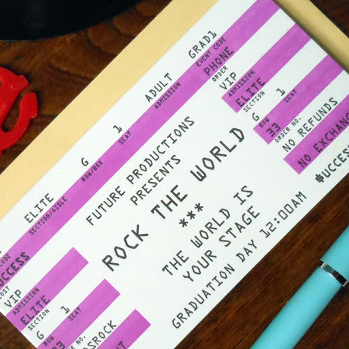 grad rock ticket