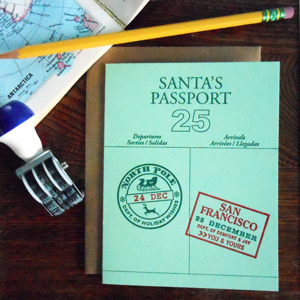 santa's passport - san francisco