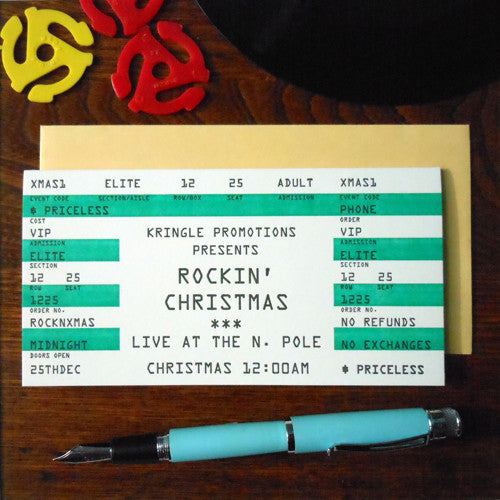 xmas rock ticket