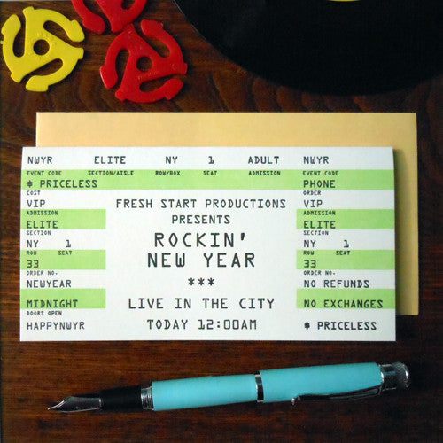 new year rock ticket