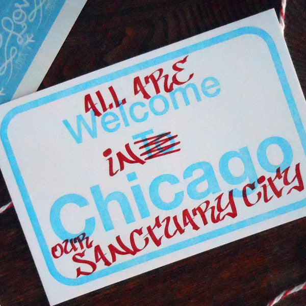 chicago sanctuary city sign