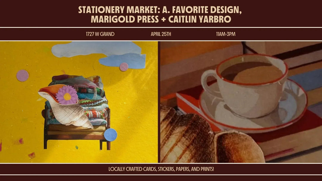 stationery market at Center of Order and Experimentation