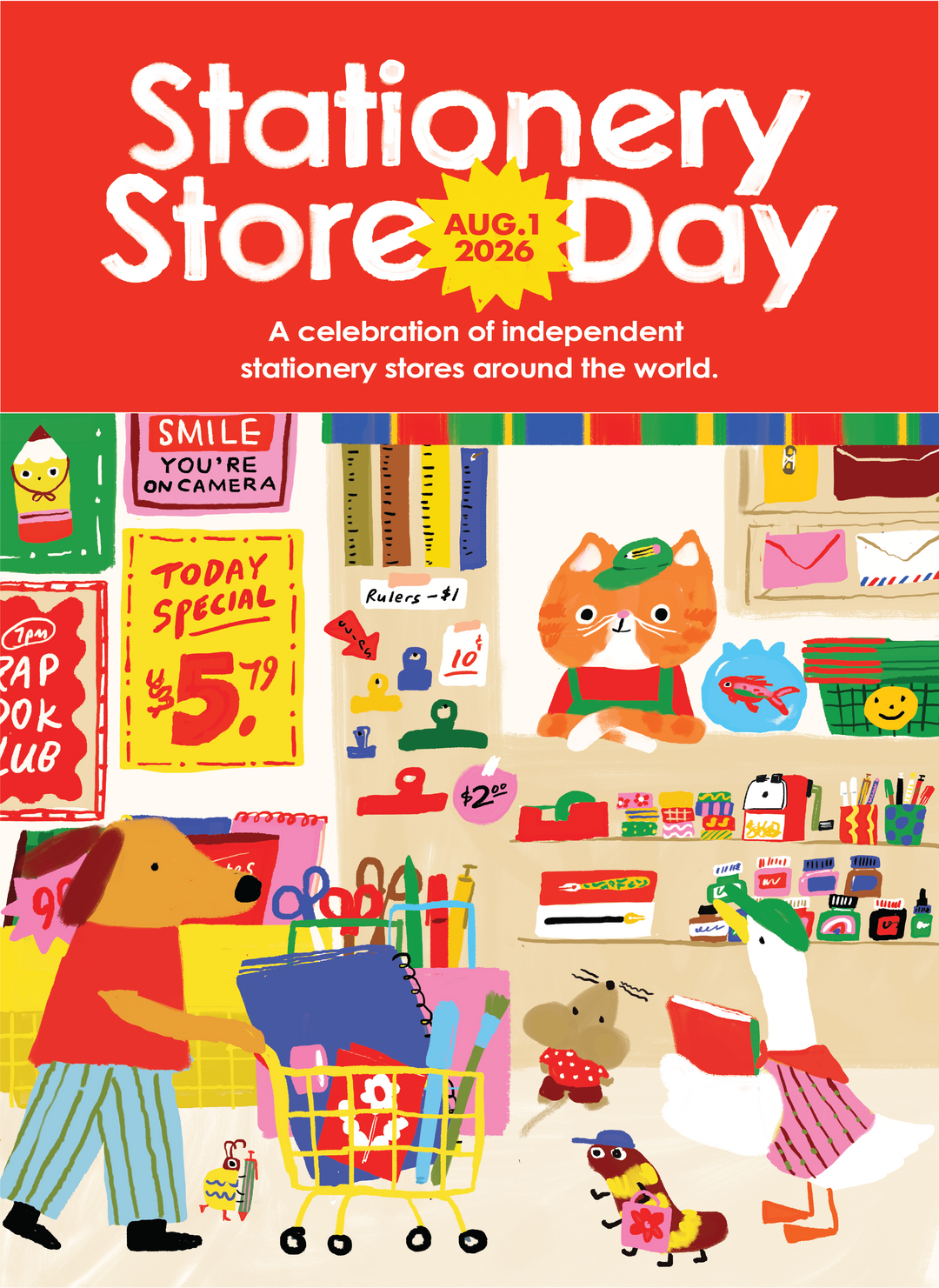 fifth annual stationery store day!