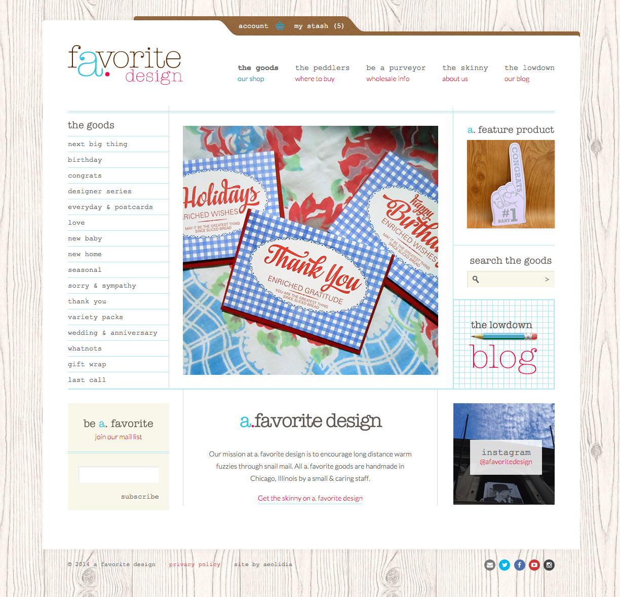 Our new website is here! – a. favorite design