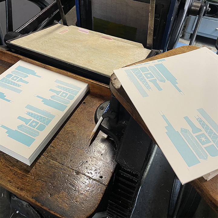 coaster printing on C+P