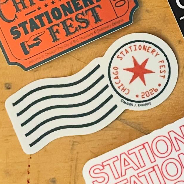 chicago stationery fest stickers