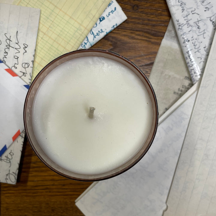 unsent letters soy candle