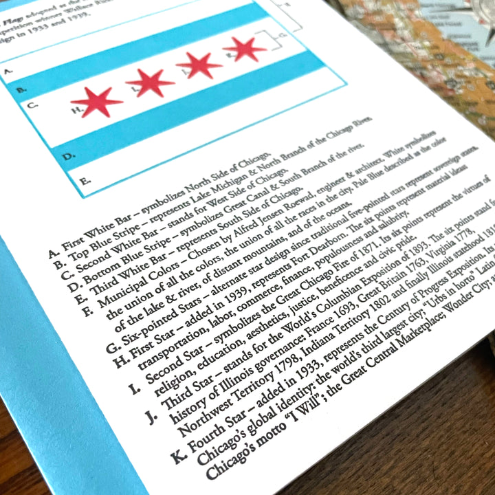 chicago flag diagram