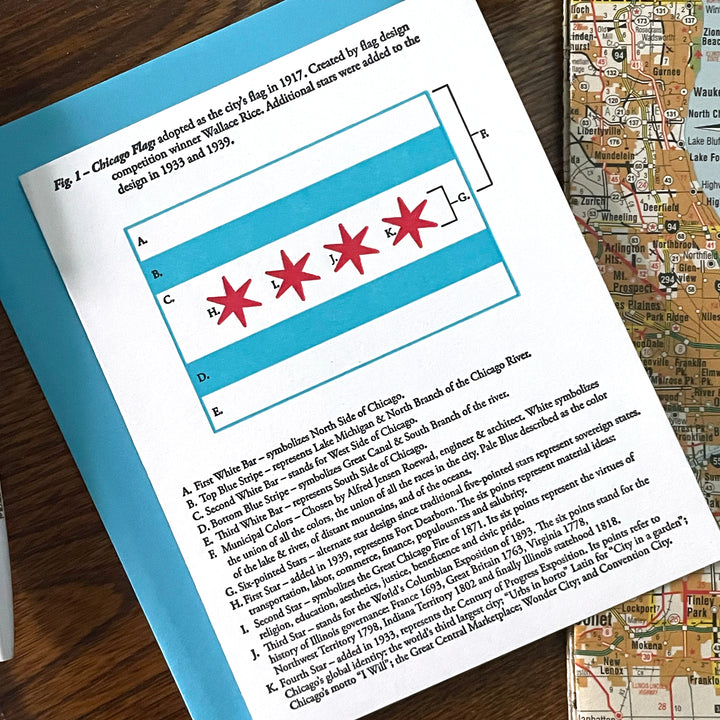 chicago flag diagram
