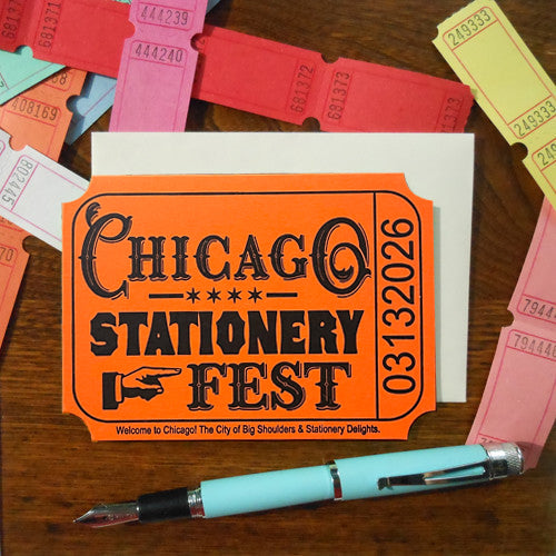 chicago stationery fest ticket