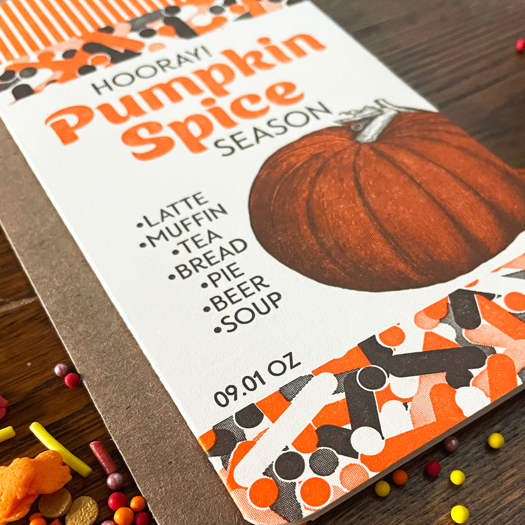 pumpkin spice season