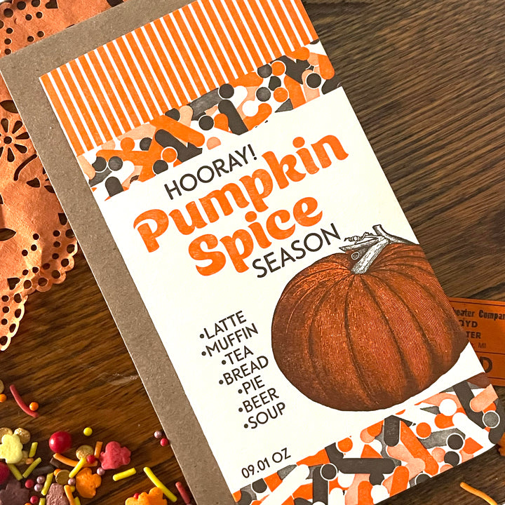 pumpkin spice season