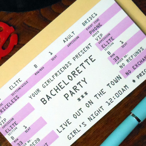 bachlorette rock ticket 