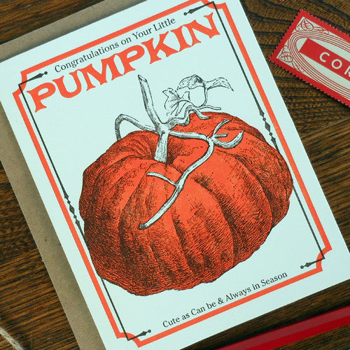 vintage pumpkin seed pack