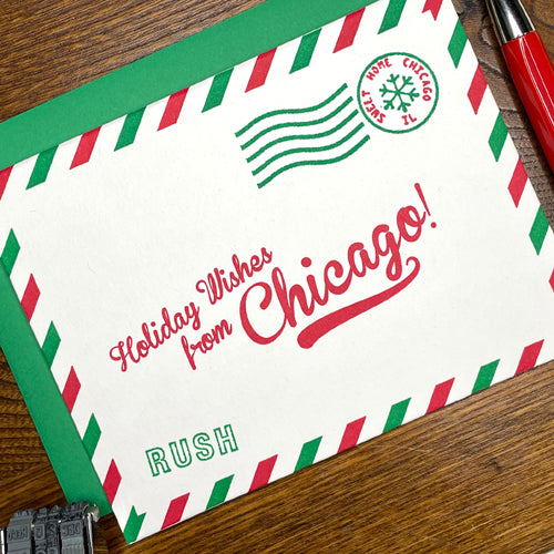 holiday chicago airmail