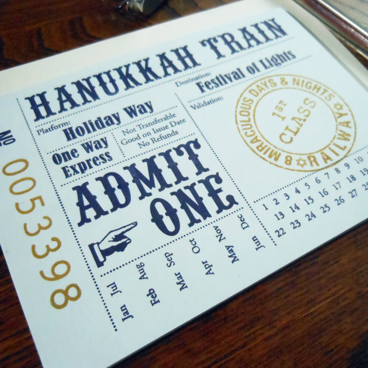 hanukkah train ticket