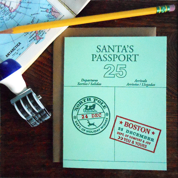 santa's passport - boston