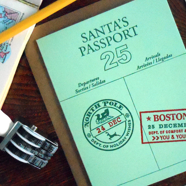 santa's passport - boston