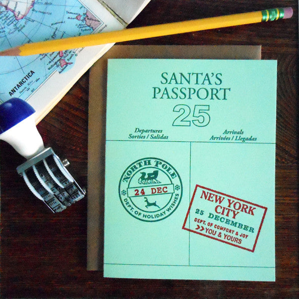 santa's passport - NYC