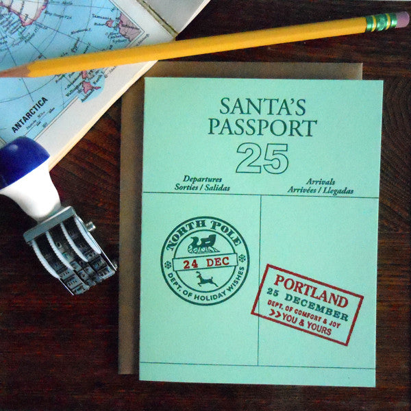 santa's passport - portland
