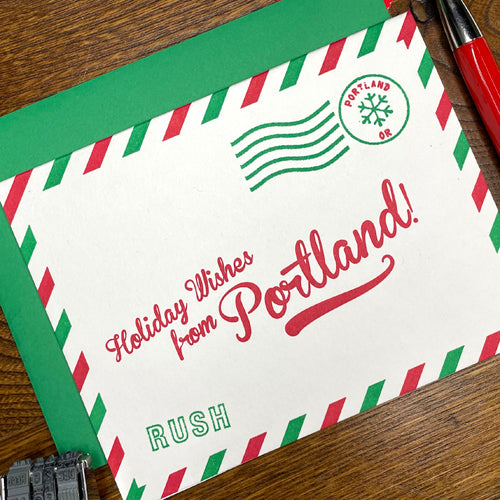 holiday portland airmail