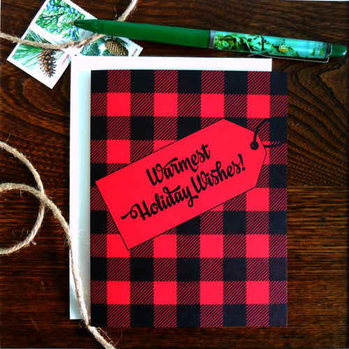 plaid warmest holiday wishes