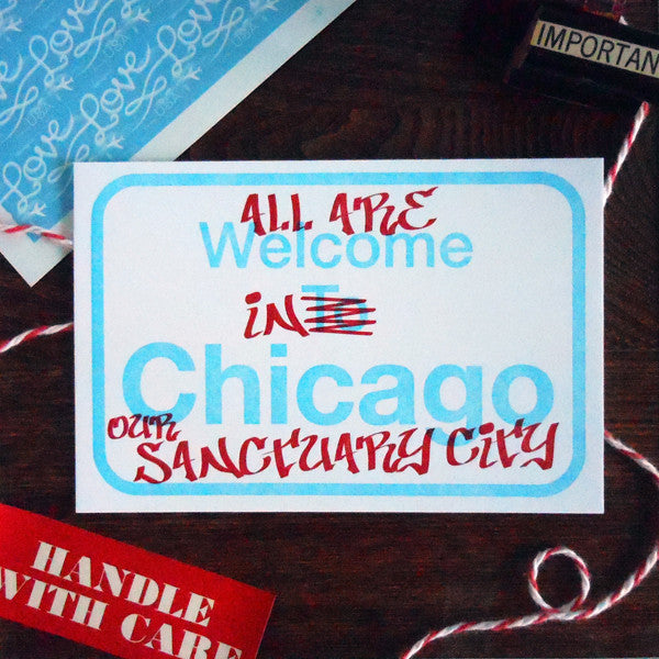chicago sanctuary city sign