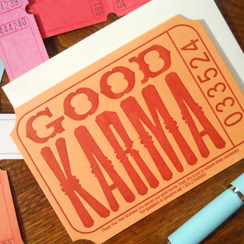 good karma ticket 